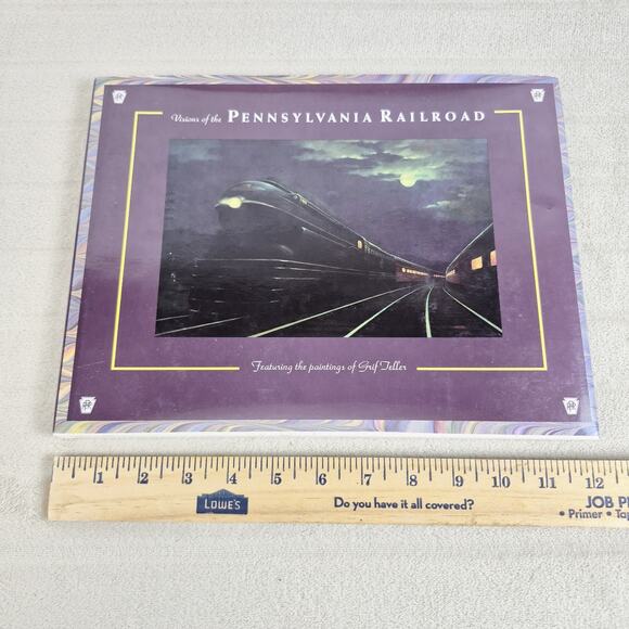 Visions of the Pennsylvania Railroad Book 1992 Ernest R. Varalli Griff Teller - Picture 2 of 7